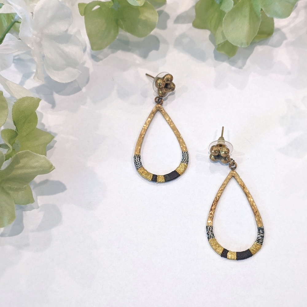 Lena Bernard Thread Wrapped Earrings